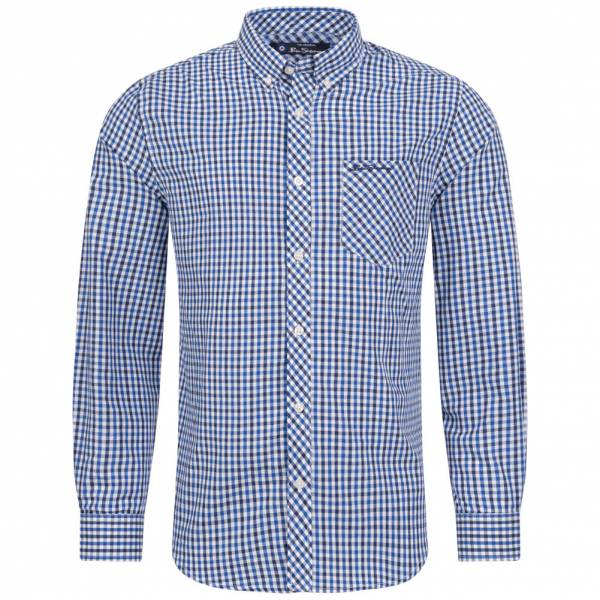 BEN SHERMAN Gingham Uomo Camicia a maniche lunghe 0072920-150