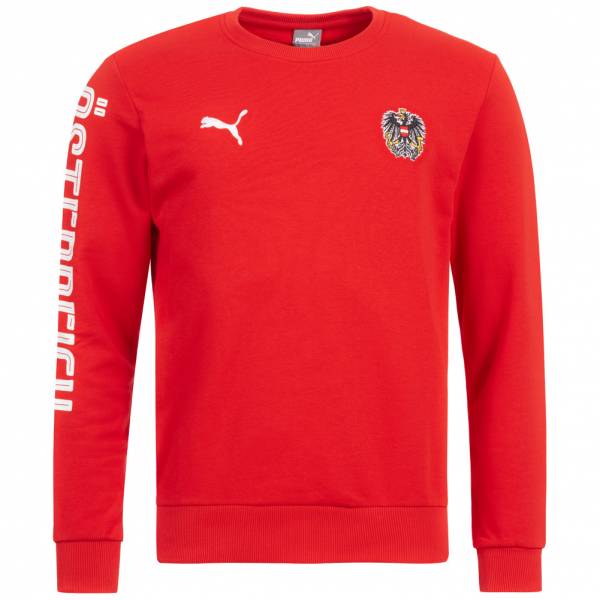 Österreich PUMA Herren Crew Sweatshirt 750558-01