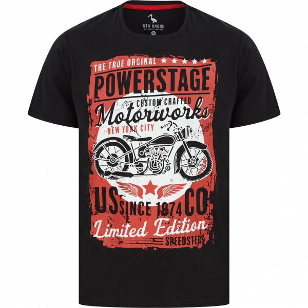 Sth. Shore Powerstage Mężczyźni T-shirt 1C18089 Czerń