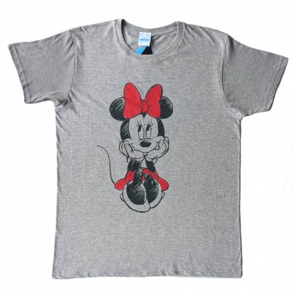 Minnie Mouse Disney Sketched Hommes T-shirt DIS08742TSC