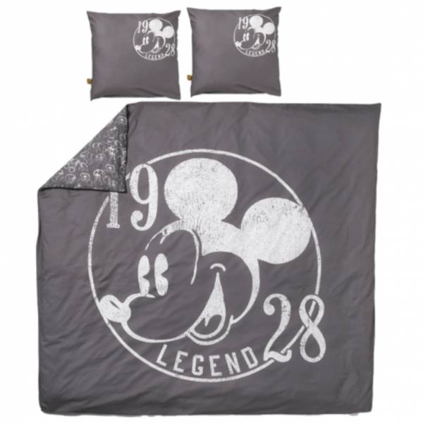 Disney Mickey "Legend Sketch" Doble Sábanas 220 x 240 + 2x 63 x 63 TX0799