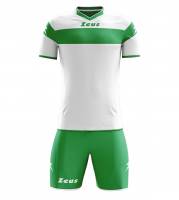 Zeus Kit Apollo Set da calcio + Shorts 2 pezzi bianco/verde