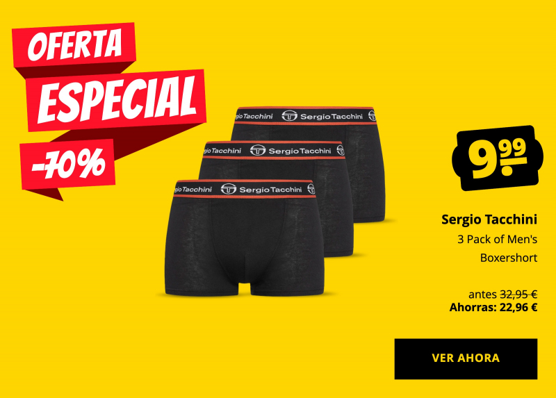Sergio Tacchini 3 Pack of Men's Boxershort solo 9,99 €