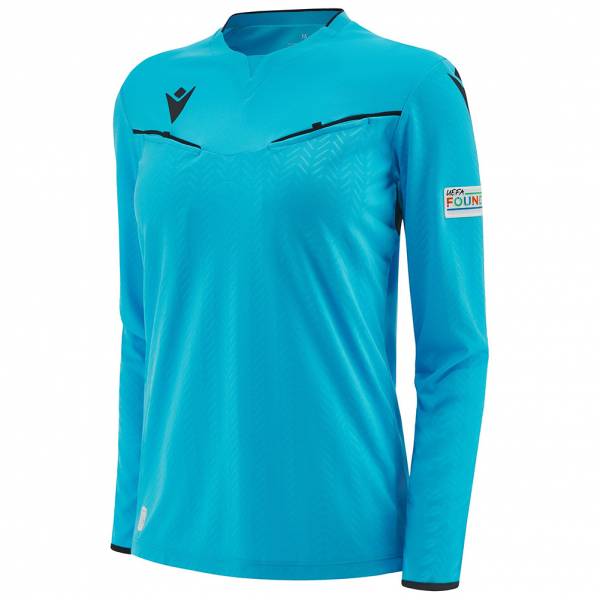 UEFA macron Women Long-sleeved Referee Jersey 58575164