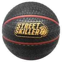 STREETSKILLER „Niezwykły chwyt” Piłka do koszykówki czarno-czerwony