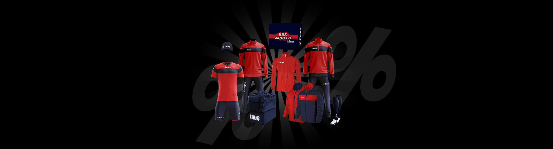 Zeus Football Teamwear Set solo 50 €