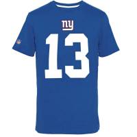 New York Giants Majestic #13 Odell Beckham Jr. NFL Damen T-Shirt MNG3724ZE