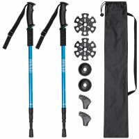 GOGLAND trekking Walking Sticks blue