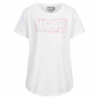 Marvel Comic Logo Dames T-shirt FBLTS405WHT