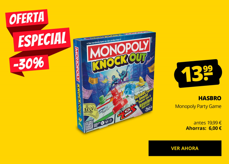 Hasbro Monopoly Party Game solo 13,99 €