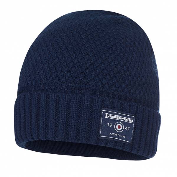 Lambretta Waffle Hommes Bonnet d'hiver SS8633-NAVY