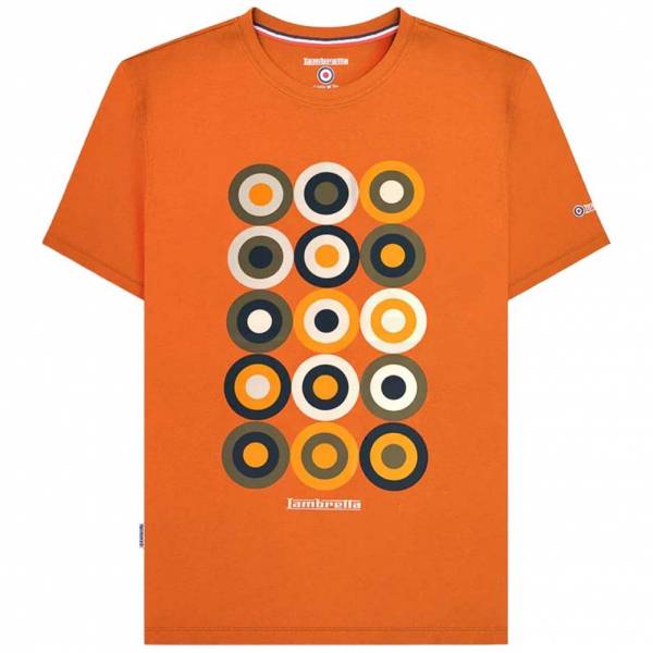 Lambretta Mod Target Tee Herren T-Shirt SS6010-APRICOT
