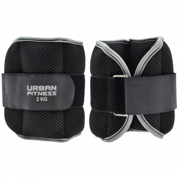 Urban Braccialetti con peso per braccio e piede 2 kg 2 pezzi UFW00520