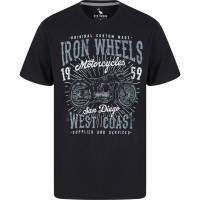Sth. Shore Iron Wheels Herren T-Shirt 1C18102 Jet Black