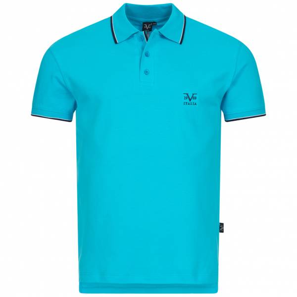 19V69 Versace 1969 Costina Herren Freizeit Polo-Shirt VI20SS0005B türkis