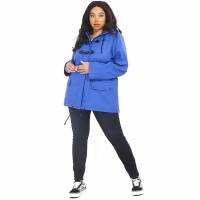 BRAVE SOUL Trucker 2 Plus Size Femmes Veste de pluie XLJK-TRUCKER2 COBALT