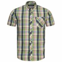 BEN SHERMAN Oxford Men Short-sleeved Shirt 1013394-GRASSGREEN