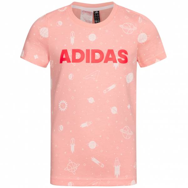 Adidas Style Lato Dziewczynki T-shirt FM9805