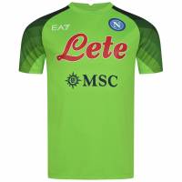 SSC Neapel EA7 Emporio Armani Hombre Camiseta verde EASSCN23T02-VERDE