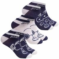 Die Peanuts – Snoopy Damen Sneaker Socken 3 Paar 0128463