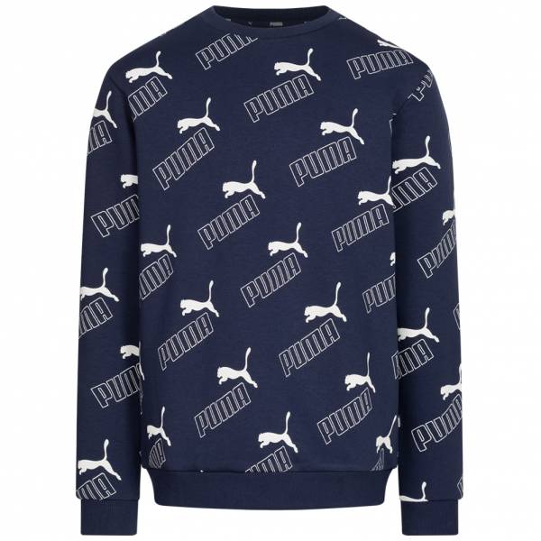 PUMA Amplified AOP Crew Jungen Sweatshirt 585227-06