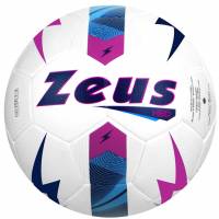 Zeus Pallone Hybrid Fußball weiß/blau