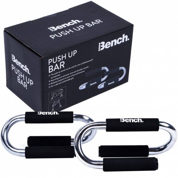 Bench Push up Bar Agarres para flexiones Set de 2 BS3164F