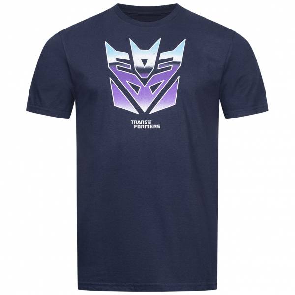 TRANSFORMERS Decepticons Logo Hommes T-shirt HAMTS015NVY