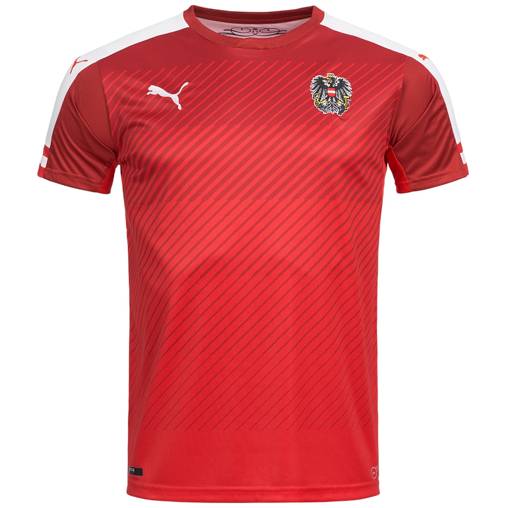 Austria PUMA Kids Home Jersey 748685-01 