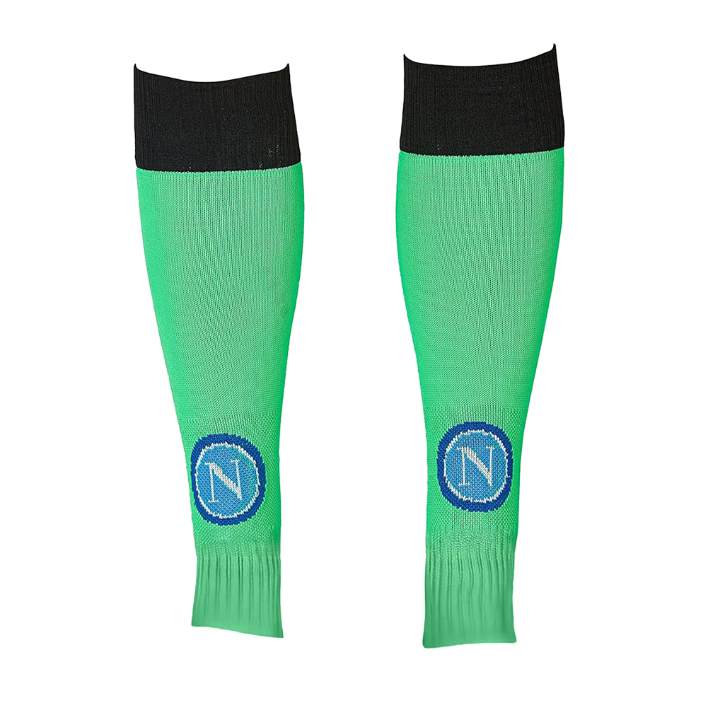 Pantaloncini SSC Napoli Junior Gara 2024-2025 - Ufficiali EA7, Unisex Per Bambini E Ragazzi