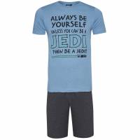 Star Wars Disney Herren Pyjama-Set HS3507-blue