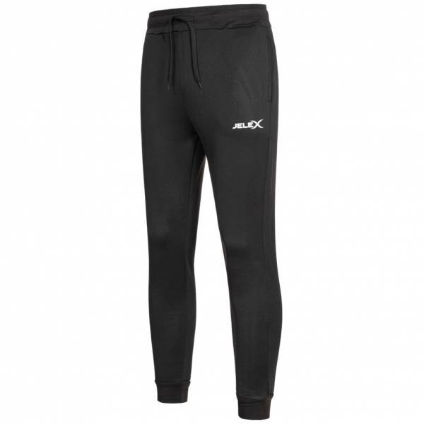 JELEX Easy Hommes Pantalon de jogging noir