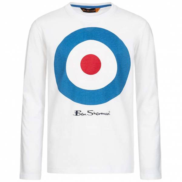 BEN SHERMAN koszulka dziecięca z długim rękawem Longsleeve BSH0003S-003 Optic White