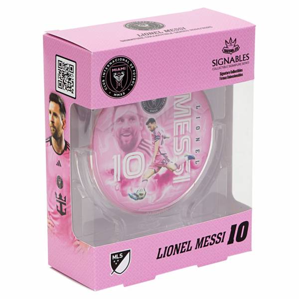 Inter Miami Lionel Messi #10 Balón de fútbol Artículo de coleccionista 14 cm 850056417327