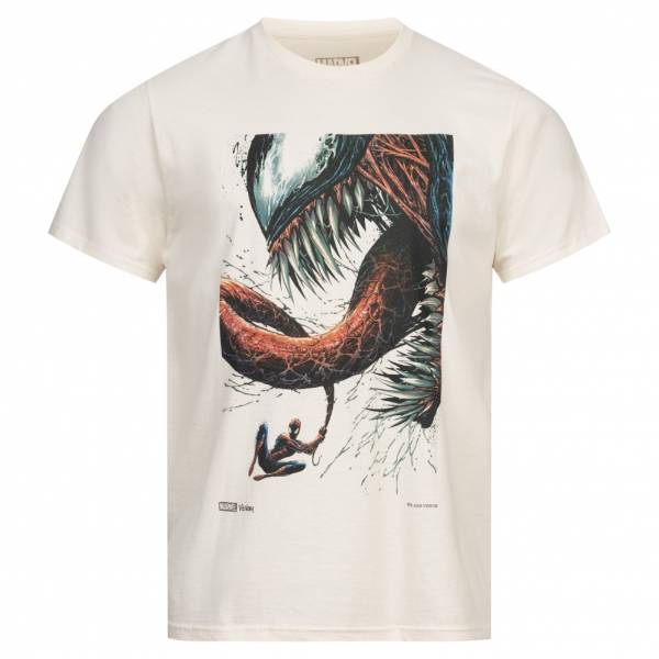 Marvel Spiderman Venom Tongues Mężczyźni T-shirt MAMTS256NAT