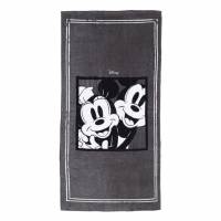 Disney Mickey & Minnie Mouse Love Anthacite Towel 70 x 140 cm TX0940