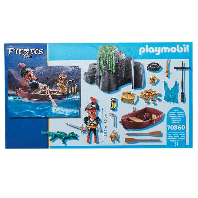 Playmobil Pirate Fort Ilot des Pirates SuperSet