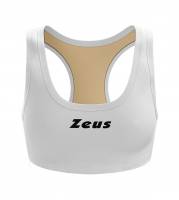 Zeus Top Volley Eko Donna Reggiseno sportivo bianco