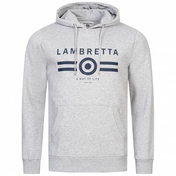 Lambretta Logo Heren Hoody SS10887-GRIJS GEMERKT
