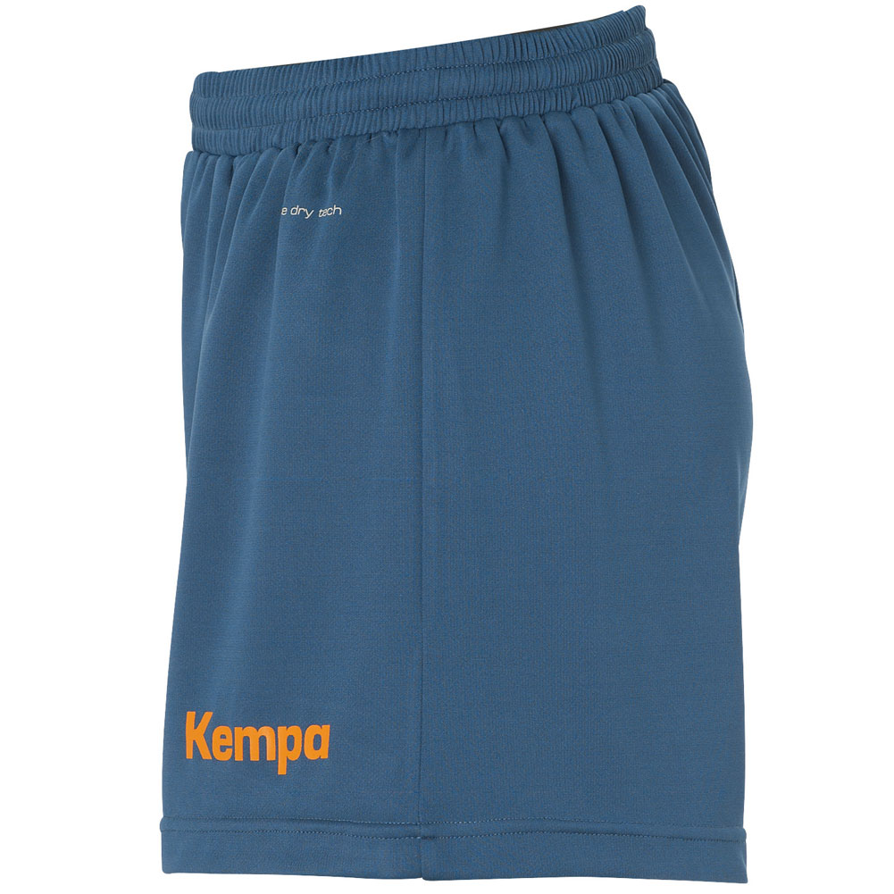 Kempa Pantaloncini Da Calcio DHB - Con Slip Interno, Logo Ricamato, Bandiera Germania
