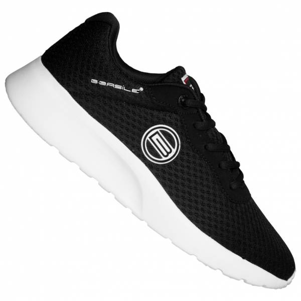 BASILE Noir Blanc Hommes Sneakers BSS91500002
