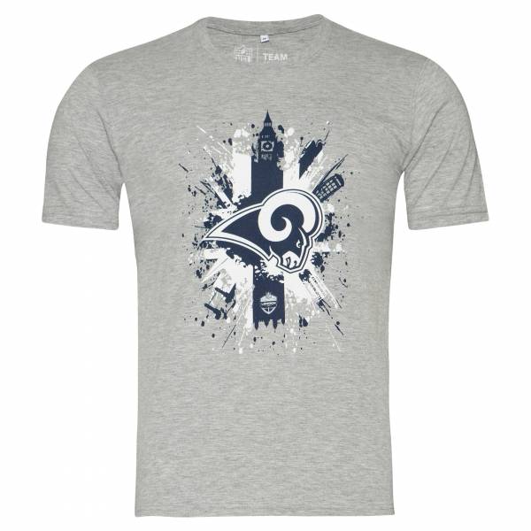 Los Angeles Rams Fanatics Splatter Style Mężczyźni T-shirt 1878MGRYLGSLAR