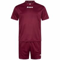 Zeus Kit Promo Voetbaltenue 2-delig Donkerrood