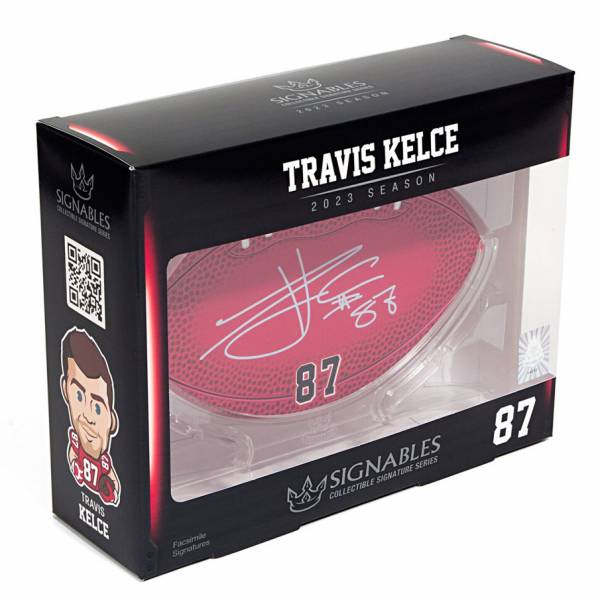 Kansas City Chiefs Travis Kelce #87 NFL Przedmiot kolekcjonerski 17,8 cm 850032256933