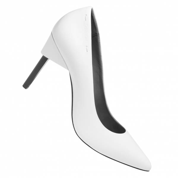 Calvin Klein Twiggy Femmes Escarpins à talons hauts N10023WHT