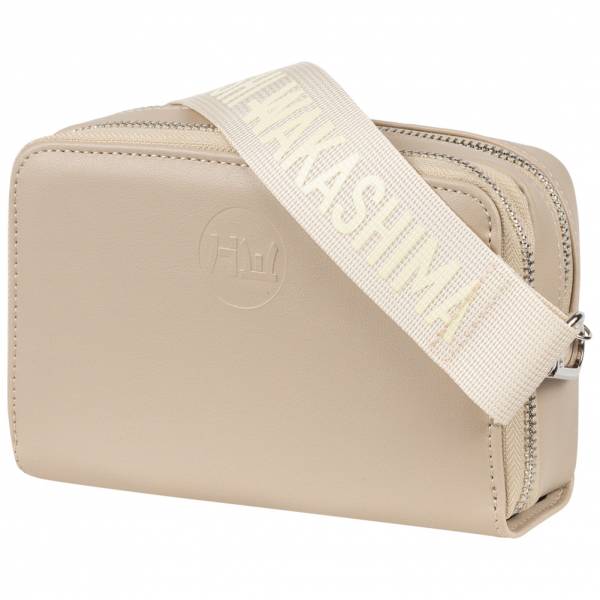 HIDETOSHI WAKASHIMA &quot;Takameru&quot; Schultertasche beige