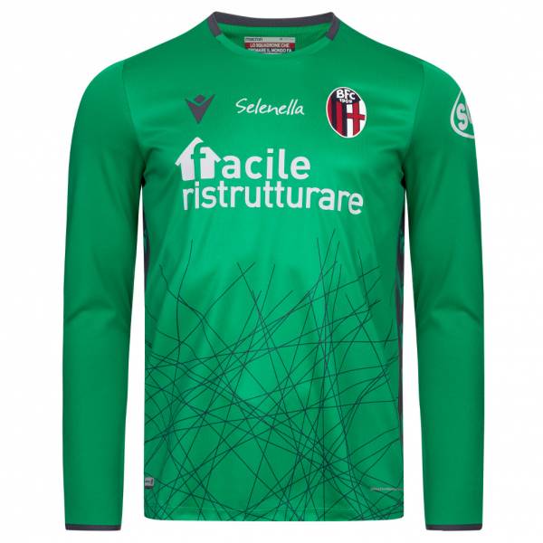 Bologna FC macron Hommes Maillot domicile de gardien de foot 58117789