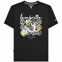 Lambretta Scooter Brand Tee Herren T-Shirt SS1503-BLK