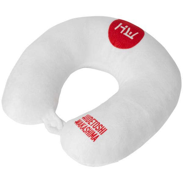 HIDETOSHI WAKASHIMA &quot;Fly Yokohama&quot; neck pillow white