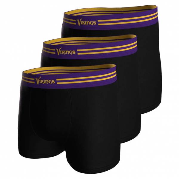 Minnesota Vikings NFL Uomo Boxer Set da 3 23350001-1002